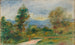 Landschap de weg - Pierre-Auguste Renoir — weergave van het kunstwerk