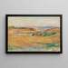 Landschap bij de zee - Pierre-Auguste Renoir — ingelijst kunstwerk aan de muur