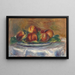 Pêches sur une Assiette - Pierre-Auguste Renoir — ingelijst kunstwerk aan de muur