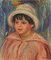 Portret van Claude Renoir, zoon van Pierre Renoir - Pierre-Auguste Renoir — weergave van het kunstwerk