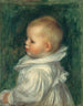 Portret van Claude Renoir - Pierre-Auguste Renoir — weergave van het kunstwerk
