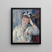 Portret van Mademoiselle Marie Murer Portret van Mademoiselle Marie Murer - Pierre-Auguste Renoir — ingelijst kunstwerk aan de muur
