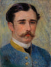 Portret van een man Monsieur Charpentier - Pierre-Auguste Renoir — weergave van het kunstwerk