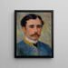 Portret van een man Monsieur Charpentier - Pierre-Auguste Renoir — ingelijst kunstwerk aan de muur