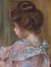 Profil van een jonge vrouw - Pierre-Auguste Renoir — weergave van het kunstwerk