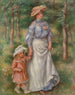 Promenade La Promenade - Pierre-Auguste Renoir — weergave van het kunstwerk