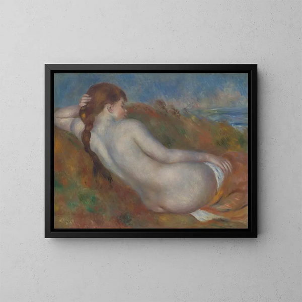 Natuurlijke rust - Pierre-Auguste Renoir — ingelijst kunstwerk aan de muur