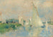 Regatta in Argenteuil - Pierre-Auguste Renoir — weergave van het kunstwerk