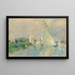 Regatta in Argenteuil - Pierre-Auguste Renoir — ingelijst kunstwerk aan de muur