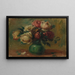 Rozen in een vaas - Pierre-Auguste Renoir — ingelijst kunstwerk aan de muur