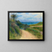 Route de Berneval - Pierre-Auguste Renoir — ingelijst kunstwerk aan de muur