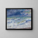 Zeilschilderij - Pierre-Auguste Renoir — ingelijst kunstwerk aan de muur