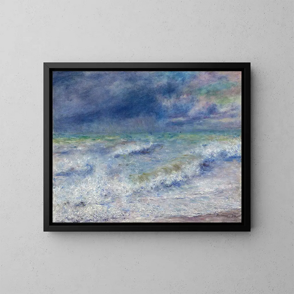 Zeilschilderij - Pierre-Auguste Renoir — ingelijst kunstwerk aan de muur