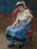 Slapende meisje - Pierre-Auguste Renoir — weergave van het kunstwerk