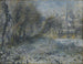 Sneeuwlandschap - Pierre-Auguste Renoir — weergave van het kunstwerk