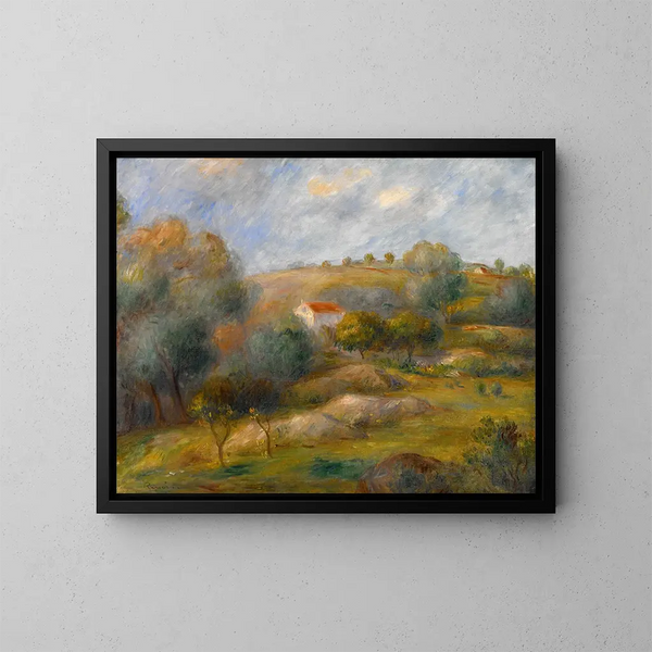 Lente in Essoyes - Pierre-Auguste Renoir — ingelijst kunstwerk aan de muur