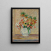 Natuurschildering met bloemen - Pierre-Auguste Renoir — ingelijst kunstwerk aan de muur