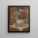 Natuurstudie met bloemen en vijgen van Barbarijse cactus - Pierre-Auguste Renoir — ingelijst kunstwerk aan de muur