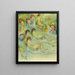 Studiën van Pierre Renoir, zijn moeder Aline Charigot naakt en landschap - Pierre-Auguste Renoir — ingelijst kunstwerk aan de muur
