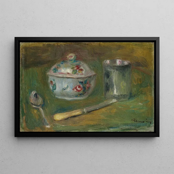 PierreAuguste Renoir - Sucrier gobelet cuillre et couteau.webp