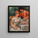 L'theepauze - Pierre-Auguste Renoir — ingelijst kunstwerk aan de muur