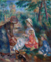 De Perenverkoper - Pierre-Auguste Renoir — weergave van het kunstwerk