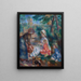 De Perenverkoper - Pierre-Auguste Renoir — ingelijst kunstwerk aan de muur