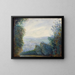 De vallei van Auvers-sur-Oise - Pierre-Auguste Renoir — ingelijst kunstwerk aan de muur
