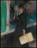 La Modiste - Pierre-Auguste Renoir — weergave van het kunstwerk