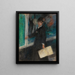 La Modiste - Pierre-Auguste Renoir — ingelijst kunstwerk aan de muur