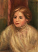 Tête de femme blonde - Pierre-Auguste Renoir — weergave van het kunstwerk