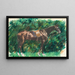 Een paard - Pierre-Auguste Renoir — ingelijst kunstwerk aan de muur