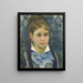 Jonge Parijzenaar - Pierre-Auguste Renoir — ingelijst kunstwerk aan de muur