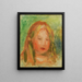 Studie Hoofd Van Kind - Pierre-Auguste Renoir — ingelijst kunstwerk aan de muur