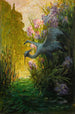 Heron Painting - Pierre-Eugène Montzin — artwork view