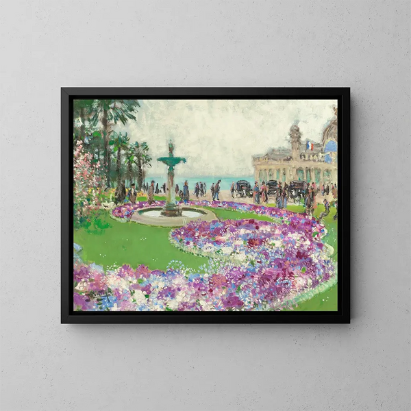 Le Casino - Pierre-Eugène Montzin — framed artwork on a wall