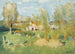 L'Entrée du village - Pierre-Eugène Montzin — weergave van het kunstwerk