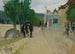 Straat in het dorp - Pierre-Eugène Montzin — weergave van het kunstwerk