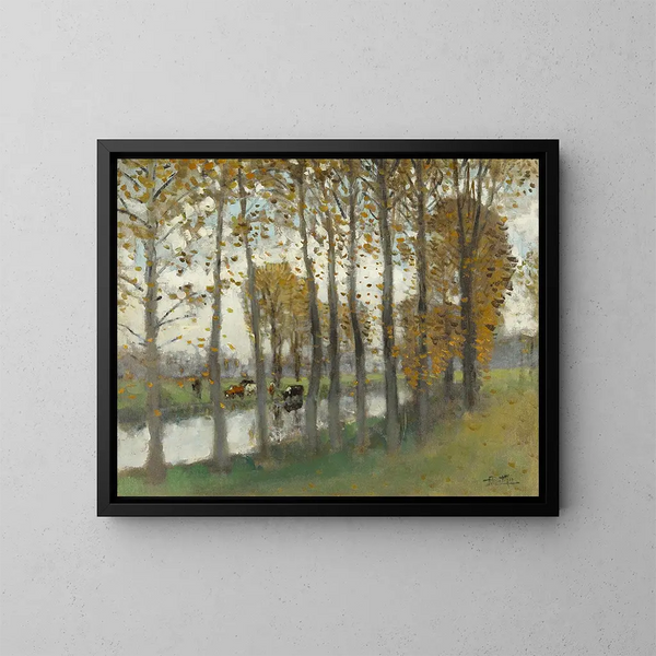 Scene of Fort - Pierre-Eugène Montzin — framed artwork on a wall