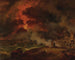 La Destruction de Pompéi - Pierre-Henri de Valenciennes — weergave van het kunstwerk