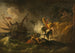 Scheepswrak - Pierre-Jacques Volaire — weergave van het kunstwerk
