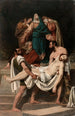 La Mise au tombeau - Pierre-Jules Jollivet — weergave van het kunstwerk