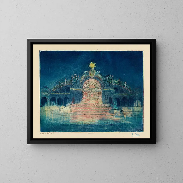 Palais de l'Électricité - Pierre-Marcel Roy — framed artwork on a wall