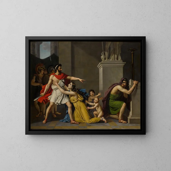Pyrrhus en Polites - Pierre-Narcisse Guérin — ingelijst kunstwerk aan de muur