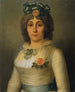 van een Vrouwportret dat vroeger werd geïdentificeerd als Anne-Josèphe Théroigne de Méricourt - Pierre-Nicolas Selles — weergave van het kunstwerk