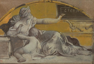 PierreVictor Galland - Study for Tympanum in Honor of Cicero.webp