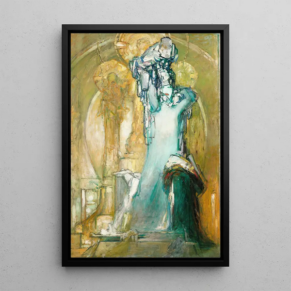 Salomé l'oiseau de proie - Pierre Amédée Marcel-Béronneau — ingelijst kunstwerk aan de muur