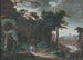 Landscape forest painting with characters - Pierre Antoine Patel the Young — artwork view