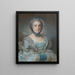Portret van een dame - Pierre Bernard — ingelijst kunstwerk aan de muur