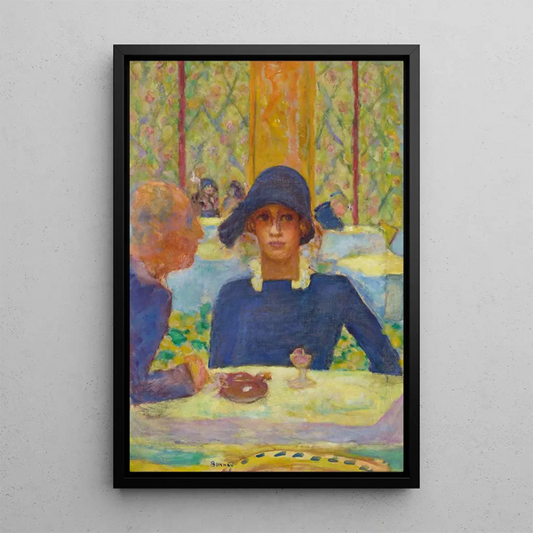 Au casino - Pierre Bonnard — ingelijst kunstwerk aan de muur